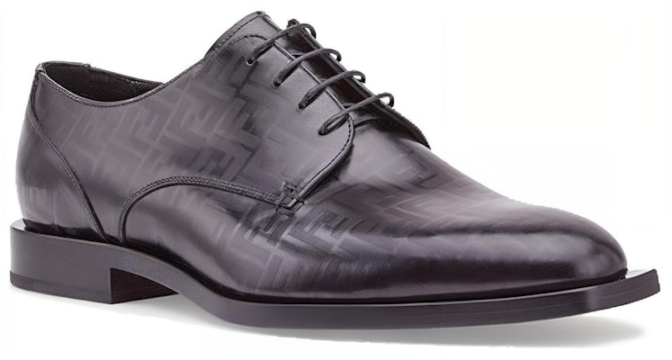 Fendi Leather Lace-Up Shoes 'Black' 7L1299A9SNF16OJ Lookbook Fendi Leather Lace-Up Shoes 'Black' 7L1299A9SNF16OJ