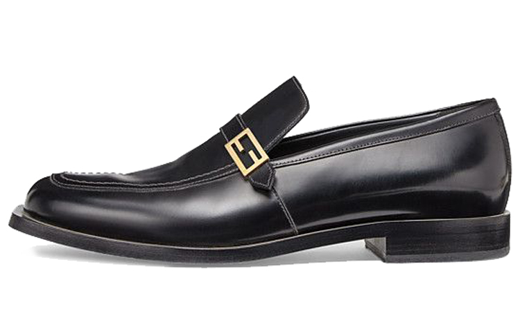 Fendi Leather Loafer 'Black' 7D1341PJQF0QA1