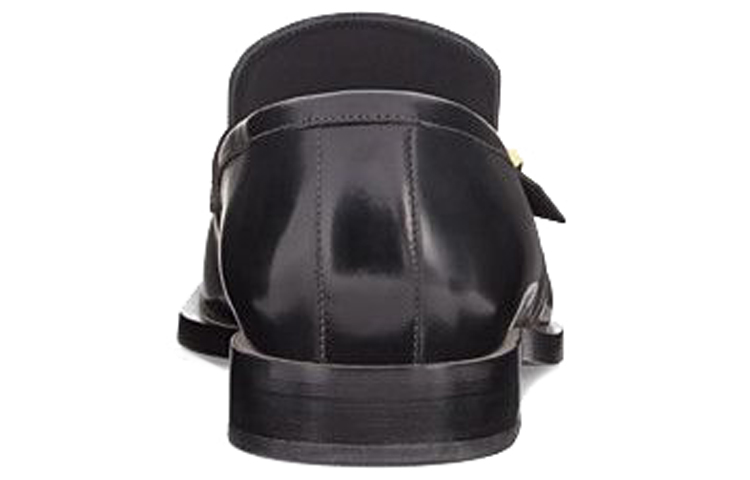 Fendi Leather Loafer 'Black' 圖 4