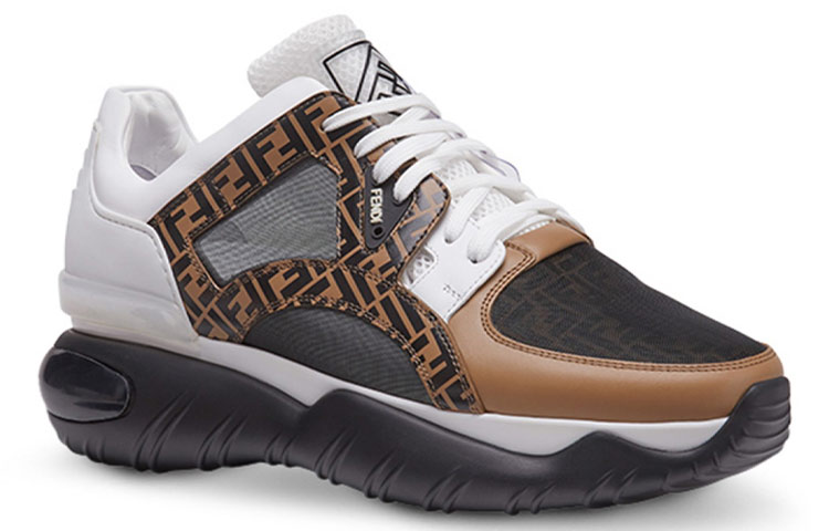 Lookbook Fendi Leder Low ''Multi'' Sneakers 7E1217-A63W-F15V9