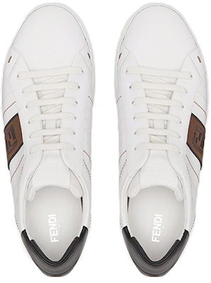 Fendi Leather Low 'White Black' 7E1166-A3XL-F13TH Shop Fendi Leather Low 'White Black' 7E1166-A3XL-F13TH