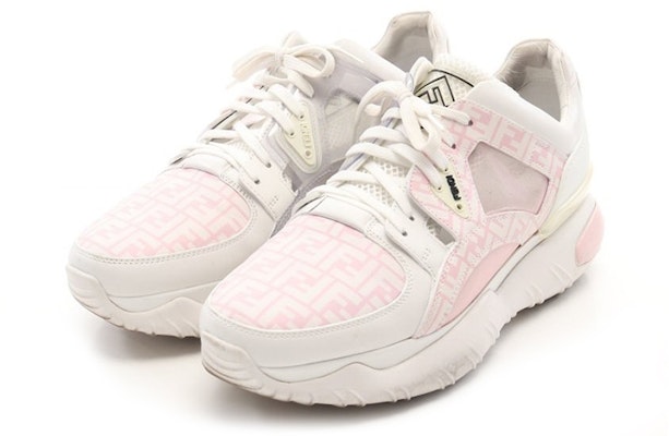 Fendi Leather Low 'White Pink' 7E1217-AC7A-F1BO0 Order Fendi Leather Low 'White Pink' 7E1217-AC7A-F1BO0
