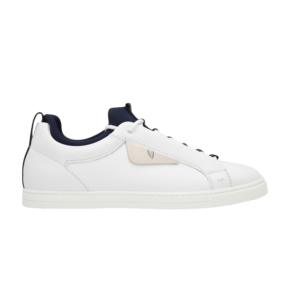 Fendi Leather Low Top 'White Blueberry' 7E1021-A0U3