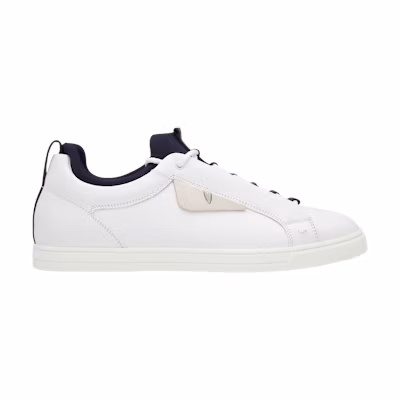Fendi Leather Low Top 'White Blueberry'