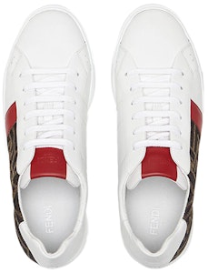 FENDI芬迪 休閒 時尚板鞋 男款 白棕色 Shop FENDI芬迪 休閒 時尚板鞋 男款 白棕色