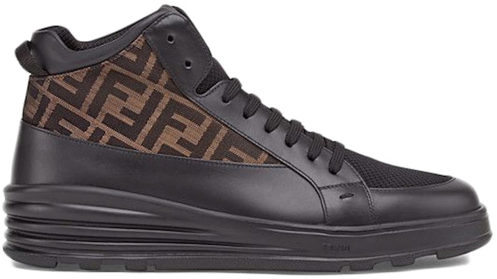 Fendi Kasut Kulit Mid-Top 'Hitam' 7E1315A9SAF18SA Order Fendi Kasut Kulit Mid-Top 'Hitam' 7E1315A9SAF18SA