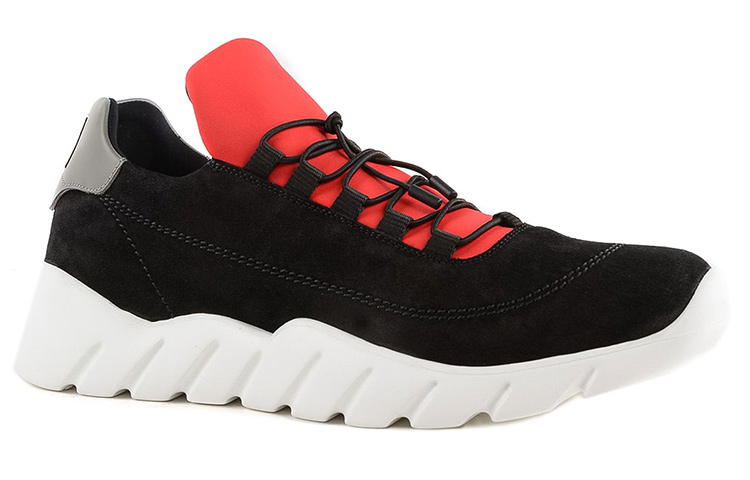 Fendi Leather Oversized Tongue Low 'Black Red' 圖 3