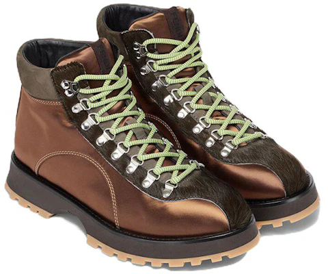 Bottes Courtes Lacées en Cuir Rond Fendi ''Mode Marron'' 7U1575ALIOF1JF5 Shop Bottes Courtes Lacées en Cuir Rond Fendi ''Mode Marron'' 7U1575ALIOF1JF5