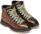 Fendi But Kulit Bertali Jari Bulat Boot Pendek 'Brown Fashion' 7U1575ALIOF1JF5