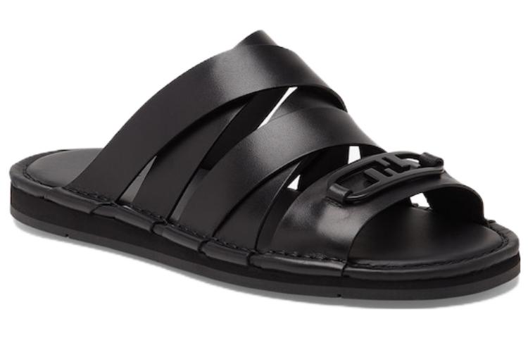 Fendi Leather Slide 'Black' 圖 3
