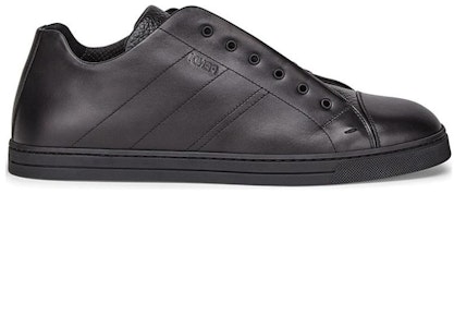 芬迪黑色皮革一腳蹬鞋 7E1198-ABO9-F1AUD Order 芬迪黑色皮革一腳蹬鞋 7E1198-ABO9-F1AUD