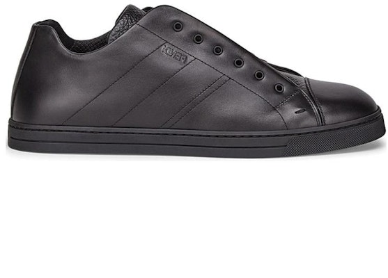 Fendi Leather Slip-On 'Black' 7E1198ABO9F1AUD Order Fendi Leather Slip-On 'Black' 7E1198ABO9F1AUD