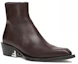 Lookbook Bottes Fendi en Cuir à Fermeture Éclair ''Marron Foncé'' 7U1615NA7F0QD5