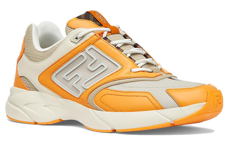 Fendi Logo Low-top 'Orange' 圖 2