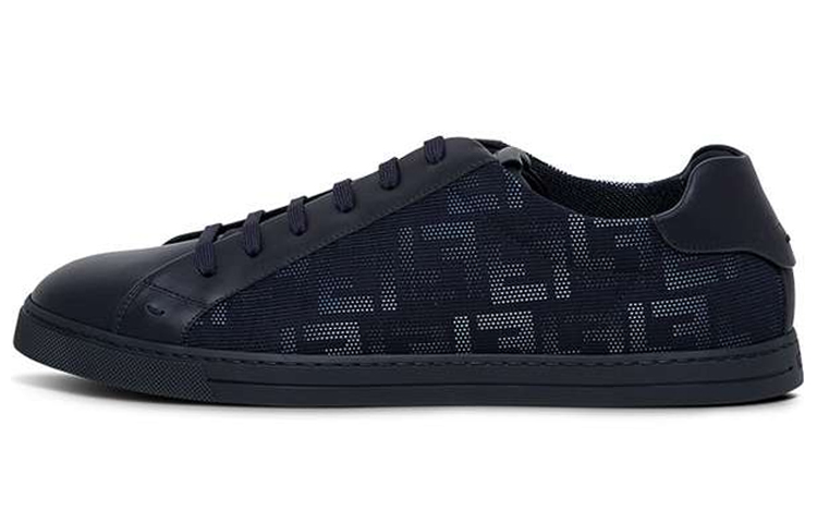 Fendi Logo Low Top 'Navy'