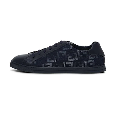 Fendi Logo Low Top 'Navy'