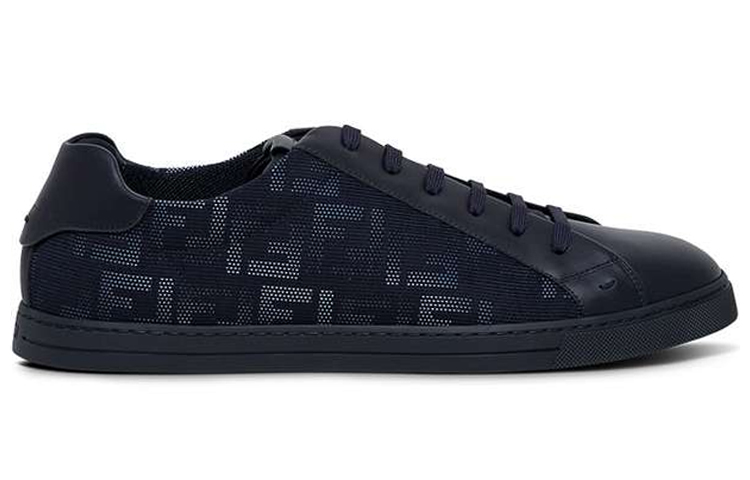 Fendi Logo Low Top 'Navy' 圖 2