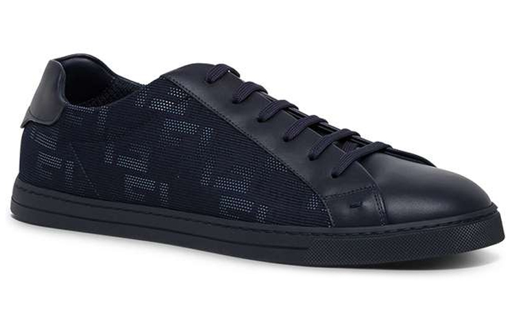 Fendi Logo Low Top 'Navy' 圖 4