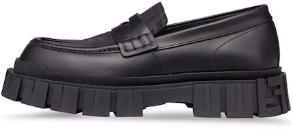 Fendi Logo Print 'Black Fashion Loafer' 7D1487AHGYF1OS5 Fendi Logo Print 'Black Fashion Loafer' 7D1487AHGYF1OS5
