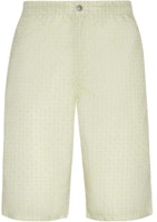 FENDI Logo Print Button Bermuda Shorts Men’s Off-White Casual Shorts. FXB079AH3WF1GW8 FENDI Logo Print Button Bermuda Shorts Men’s Off-White Casual Shorts. FXB079AH3WF1GW8