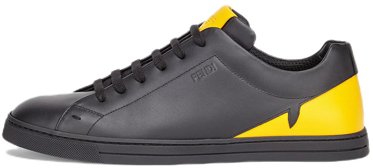fendi-low-top-leather-sneaker-black-yellow-7-e1365-ttyf-036-b