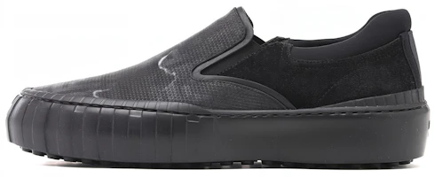 Fendi Low-Top Slip-On 'Black Leather' 7E1518AHIEF08M4 Fendi Low-Top Slip-On 'Black Leather' 7E1518AHIEF08M4