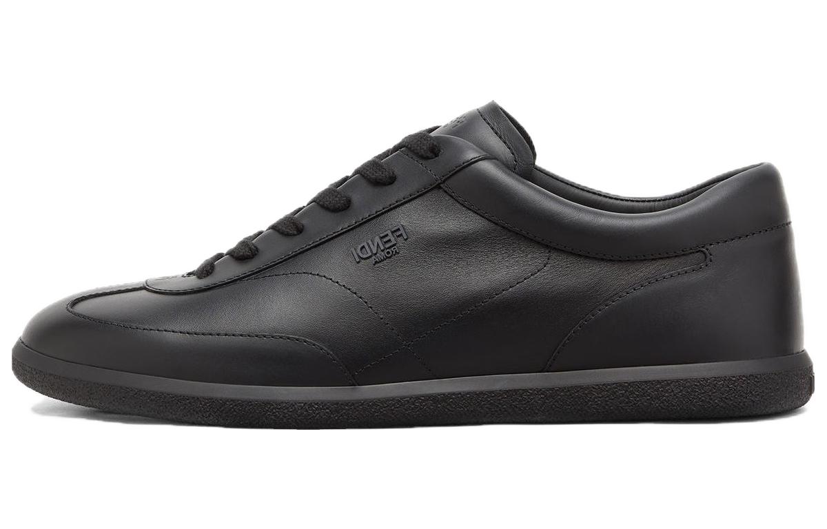 Fendi Low-Top Sneaker 'Black Calfskin'