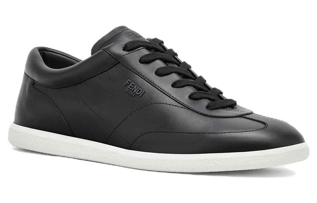 Fendi Low-Top Sneaker 'Black Calfskin' 圖 2
