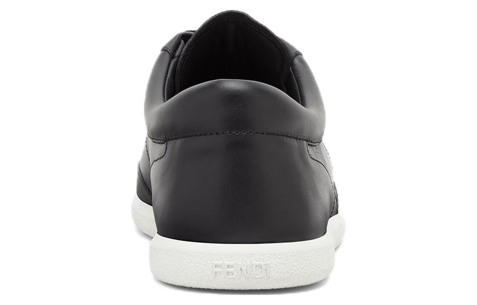 Fendi Low-Top Sneaker 'Black Calfskin' 圖 4