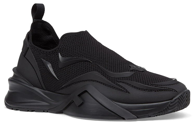 Fendi Low-Top Sneaker 'Black Fashion Casual' 圖 3