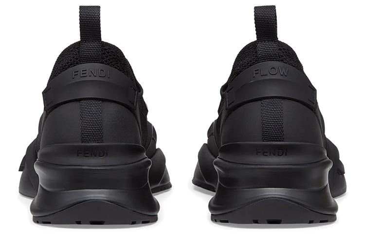 Fendi Low-Top Sneaker 'Black Fashion Casual' 圖 5