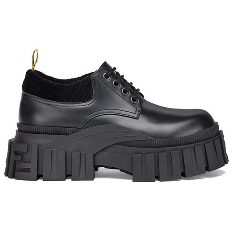 Fendi Low-Top Sneaker 'Black Leather' 圖 2