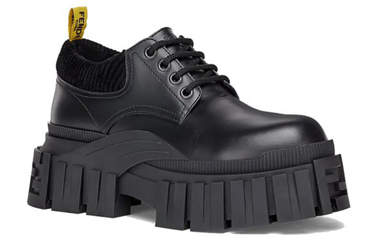 Fendi Low-Top Sneaker 'Black Leather' 圖 3