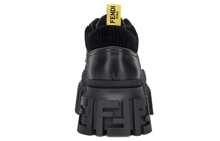 Fendi Low-Top Sneaker 'Black Leather' 圖 5