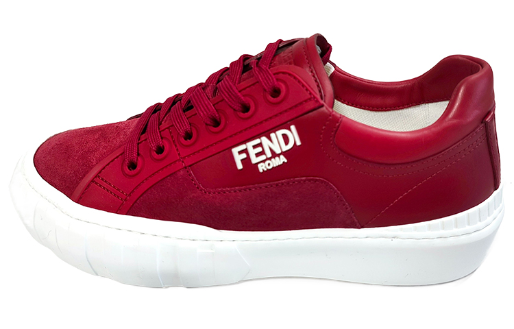 Fendi Low-Top Sneaker 'Fashion Strap Red'