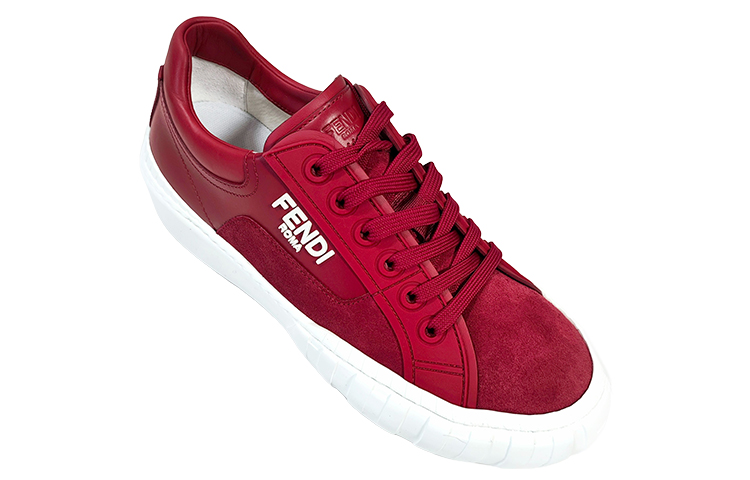 Fendi Low-Top Sneaker 'Fashion Strap Red' 圖 3
