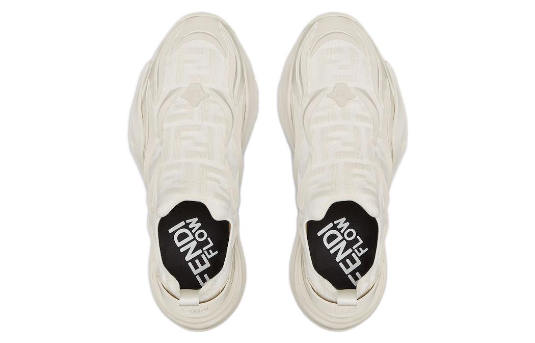 Fendi Low-Top Sneaker 'White Fashion All-Match' 圖 4