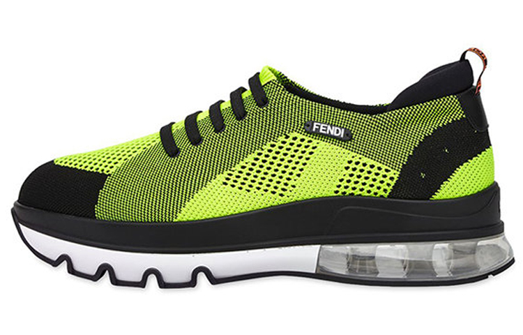 Fendi Low Top 'Yellow Black Mesh'