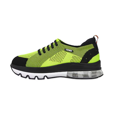 Fendi Low Top 'Yellow Black Mesh'