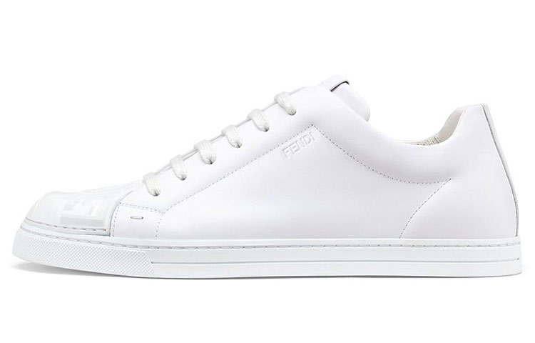 Fendi Low-Top Leather Sneakers 'White Fashion'