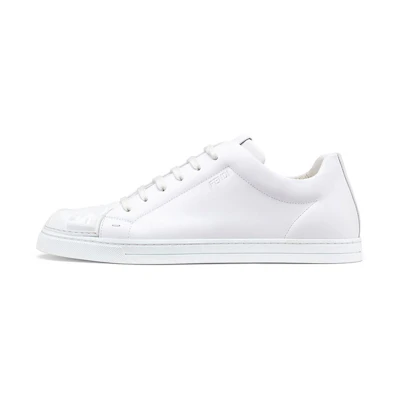 Fendi Low-Top Leather Sneakers 'White Fashion'