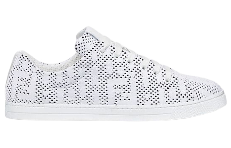 Fendi Low-Top Sneakers 'White Mesh' 圖 2