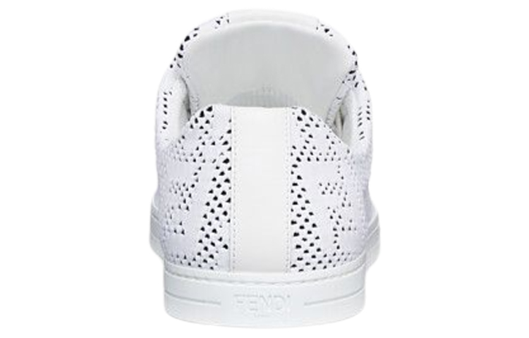 Fendi Low-Top Sneakers 'White Mesh' 圖 5