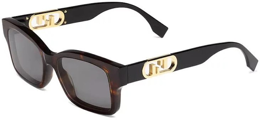 FENDI Luxury Fashion Square Black Sunglasses Unisex FE40050F-52A Buy FENDI Luxury Fashion Square Black Sunglasses Unisex FE40050F-52A