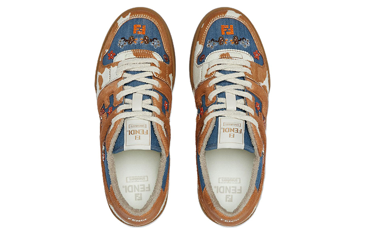 Fendi Match 'Cow Print Denim' 圖 4