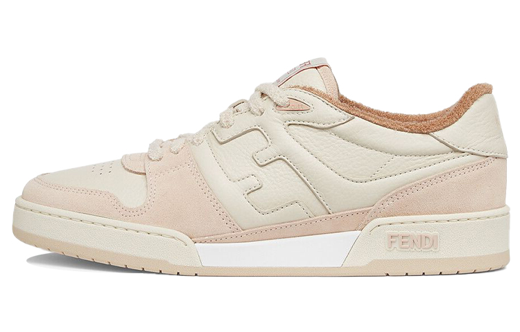 Fendi Match Low Top Suede 'Pink Beige'