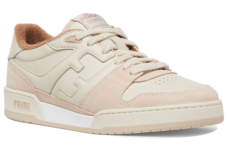 Fendi Match Low Top Suede 'Pink Beige' 圖 3