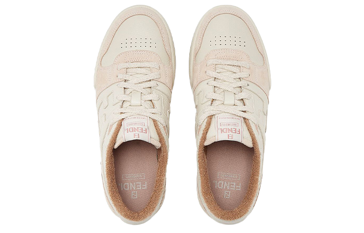 Fendi Match Low Top Suede 'Pink Beige' 圖 4