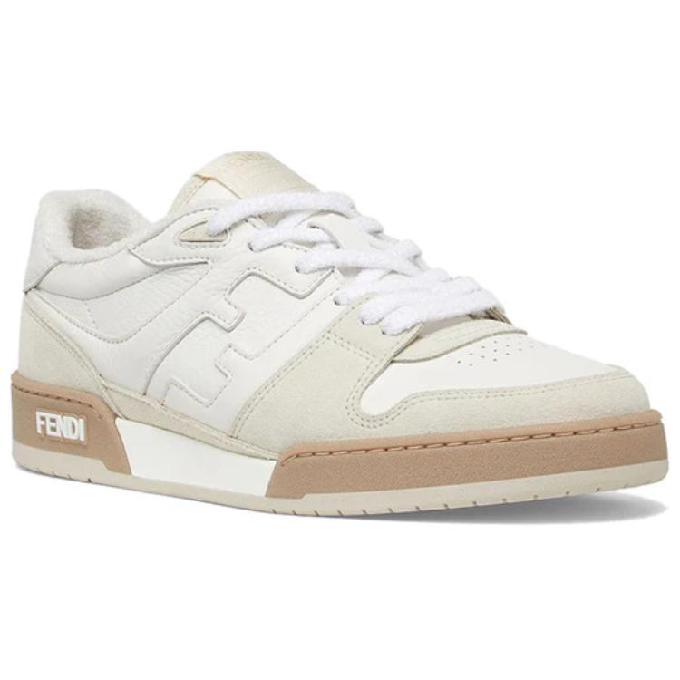Lookbook 芬迪Match白米色篮球鞋 7E1493-AHH2-F1FHS