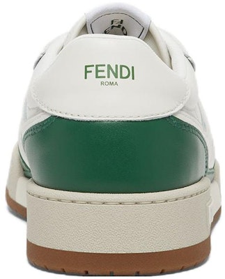 FENDI芬迪 Match 小牛皮 舒適休閒 低筒 運動鞋 男款 白色綠色 Purchase FENDI芬迪 Match 小牛皮 舒適休閒 低筒 運動鞋 男款 白色綠色